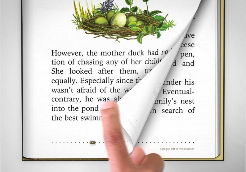 Apple: Patent auf Seitenumblättern in E-Book-App erhalten