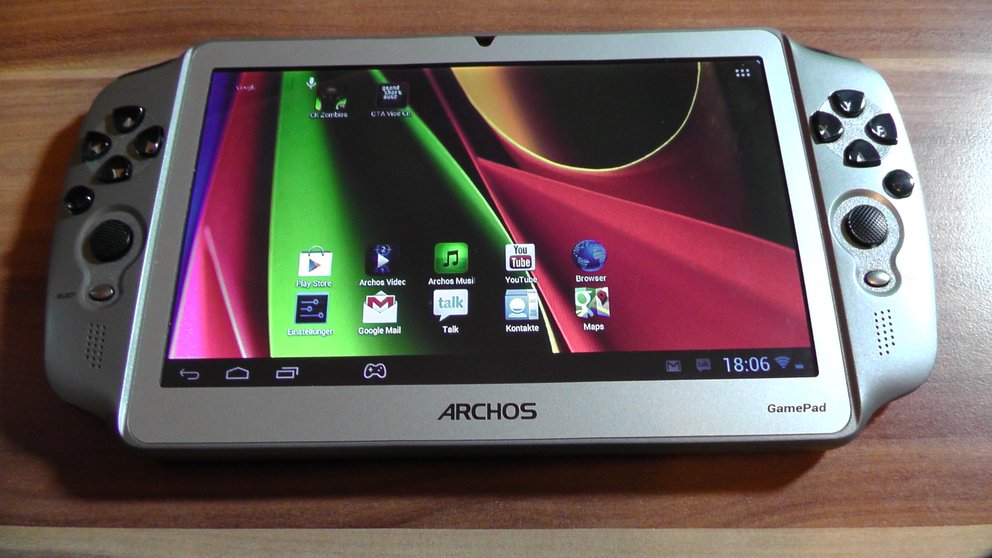 Archos GamePad: Spiele-Tablet mit Controller im deutschen Hands-On