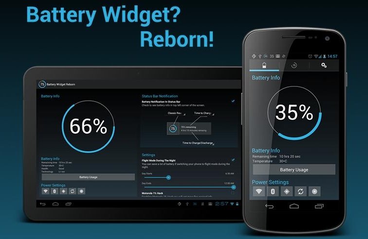 Battery Widget Reborn: Geniales Multitool zur Akku-Überwachung