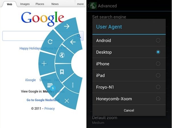 Browser+: Neue Funktionen für den Ice Cream Sandwich-Browser