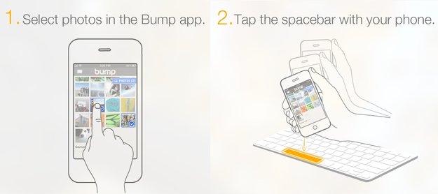 Bump: Fotos vom Smartphone auf den PC übertragen – per Leertaste
