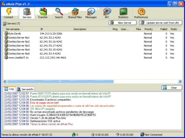 Serverliste Fur Emule Downloaden