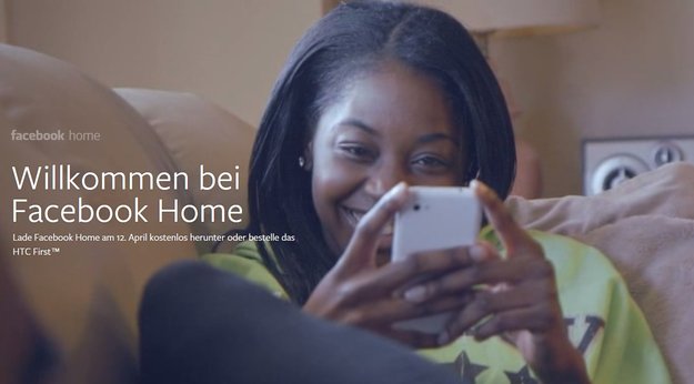 Facebook Home: Facebooks Android-Skin und HTC First vorgestellt