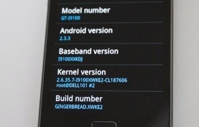 Samsung Galaxy S II erhält erstes Software-Update