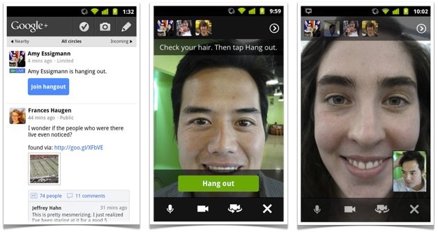 FaceTime für Android: Google Hangout