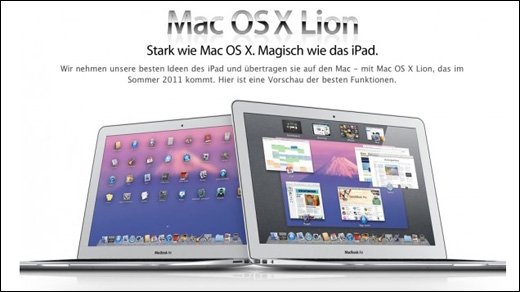 Apple - OS X Lion - Wo bleibt Apples neustes Betriebssystem