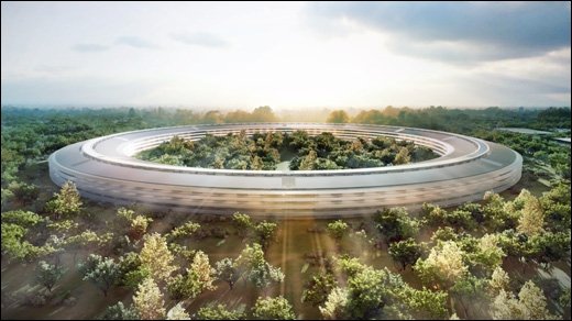 Apples Raumschiff - Neue Bilder des kommenden Campus aufgetaucht