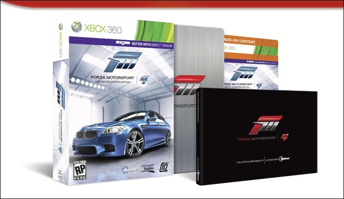 Forza Motorsport 4 - Details zur Limited Edition des Rennspiels