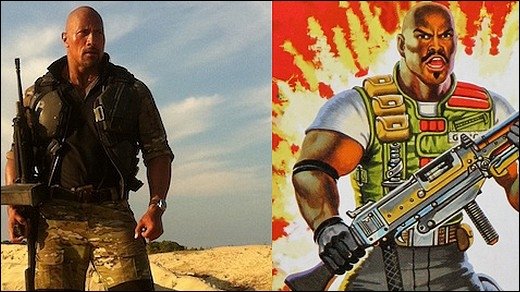 G.I. Joe 2: Retaliation - Erste Bilder von The Rock als Roadblock