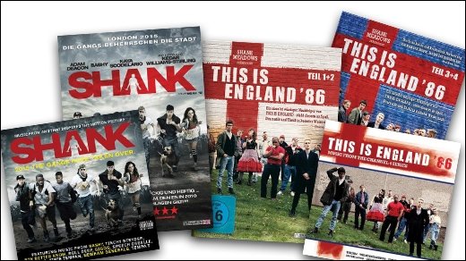 GIGA Adventskalender - 14. Dezember - zwei New Brit Cinema-Pakete mit DVDs, BDs & CDs