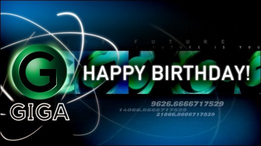 GIGA wird 13 - Wir wollen eure Glückwünsche