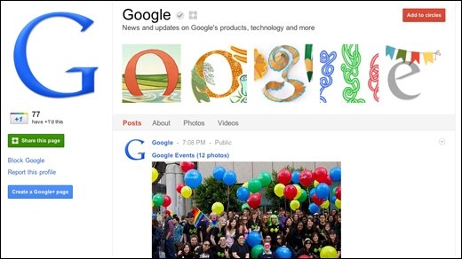 Google+ Pages: Profile für Unternehmen und mehr