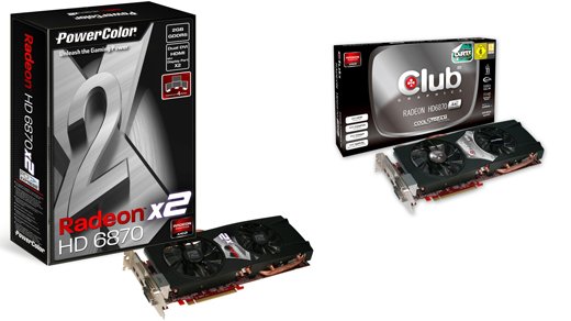 Grafikkarten - Zwei Radeon HD 6870 X2 vorgestellt