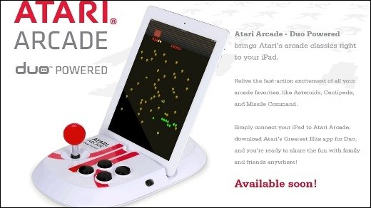 iPad Joystick - Atari Arcade-Station im Retro Look