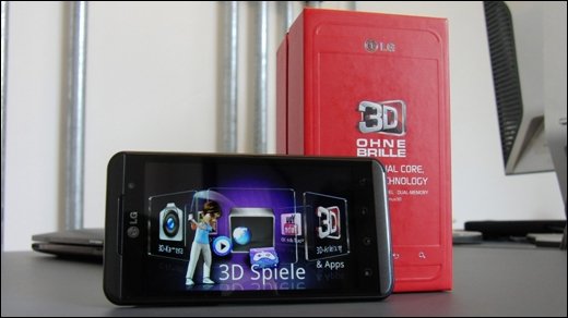 LG Optimus 3D - 3D Game Converter verpasst 2D-Spielen die dritte Dimension