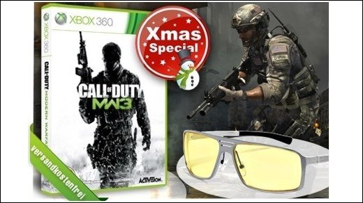 Limited Edition - Call of Duty-Set mit Spiel und Gamer-Brille im Angebot