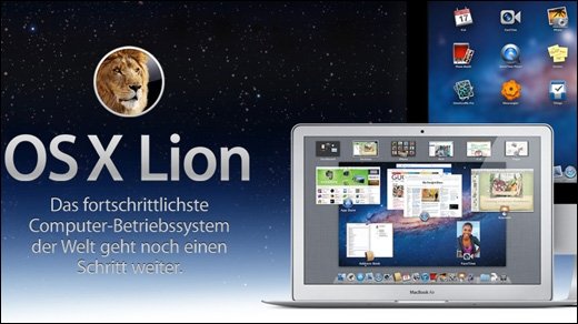 Mac OS X Lion - Apple veröffentlich Mac OS X 10.7 Lion