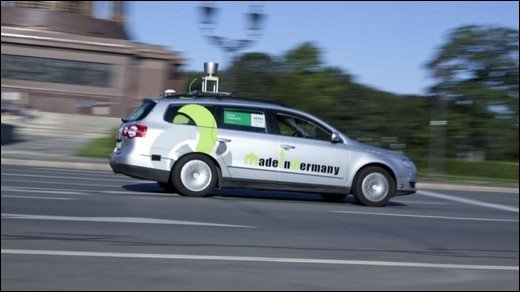 MadeInGermany - AutoNOMOS Labs lässt Roboter-Auto durch Berlin fahren