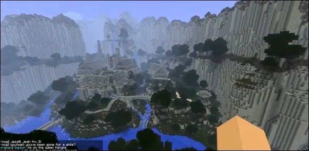 Minecraft goes Herr der Ringe - Minecraft-Fans bauen Mittelerde nach