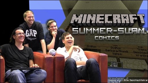 Minecraft Summer Slam - Comics - Batman, The Flash, Avatar & nackte Giganten