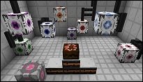 MineCraft trifft Portal 2