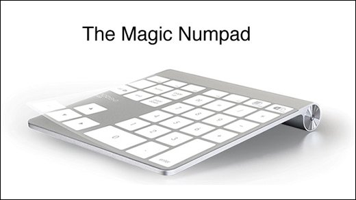 Mobee Magic Numpad - Apples Magic Trackpad wird zum Numpad