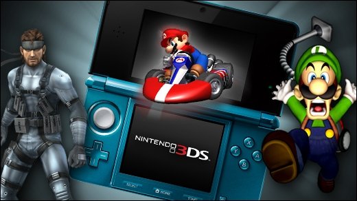 Nintendo 3DS Vorschau - Teil 1 - Luigi's Mansion 2, Metal Gear Solid 3D & Mario Kart