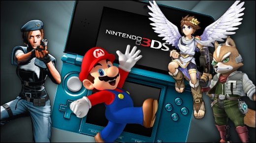Nintendo 3DS Vorschau - Teil 2 - Resident Evil 3D, StarFox 64 3D, Kid Icarus & Super Mario