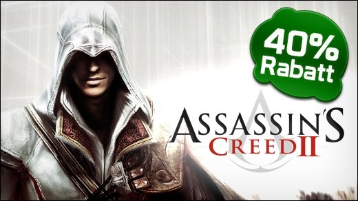 PC - Assassins Creed 2 (D1 Edition) heute für 17,95 Euro bei Gamesload
