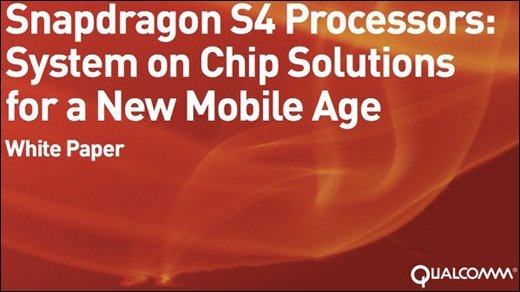 Qualcomm Snapdragon S4 - Erste Details zu den kommenden Dual-Core-Prozessoren