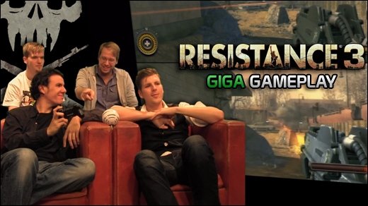 Resistance 3 Gameplay - GIGA Gameplay zum PS3-exklusiven Alien-Shooter