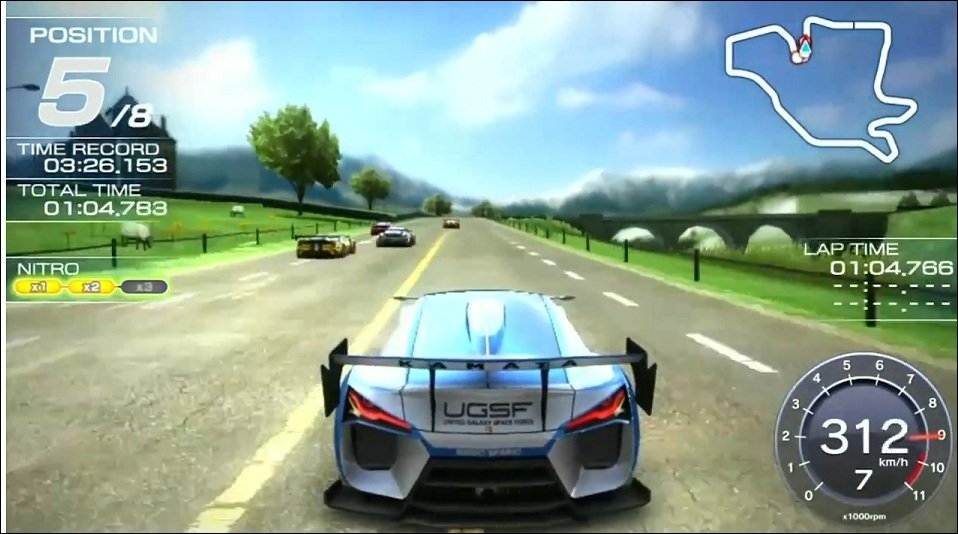 Ridge Racer Vita - Gameplay-Trailer zum Handheld Racer