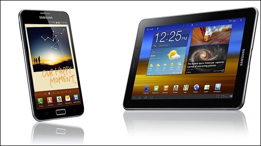 Samsung - Neues Galaxy Tab 7.7 und Galaxy Note mit 5,3-Zoll-Display