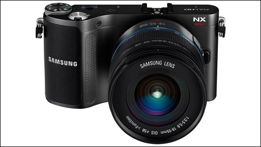 Samsung NX200 - Megapixel-starke Systemkamera mit Hochgeschwindigkeits-AF