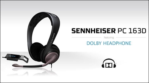 Sennheiser PC 163D - 7.1-Surround-Headset zum kleinen Preis