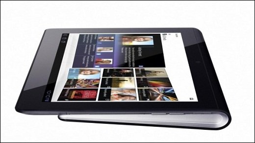 Sony Tablet S - IFA-Video: Sonys Tablet S in der Übersicht