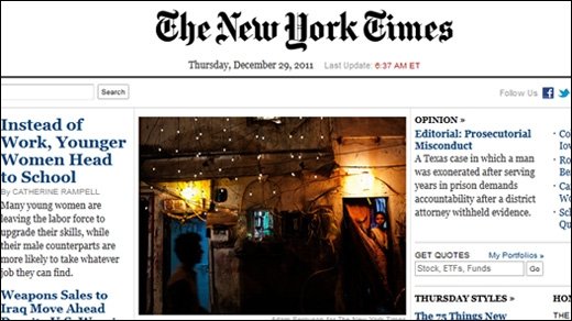 Spam-Mail - New York Times verschickt versehentlich acht Millionen Mails