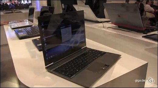 Toshiba - Erster Blick auf das Z830 Ultrabook und das AT 200 Tablet