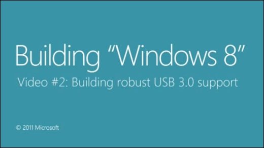 USB 3.0 unter Windows 8 - Micosoft zeigt wie schnell USB 3.0 unter Windows 8 sein kann - inklusive Rennen mit USB 2.0