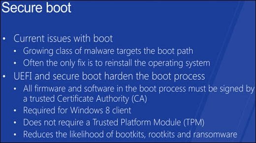 Windows 8 - Viel Aufregung um sicheren UEFI-Boot