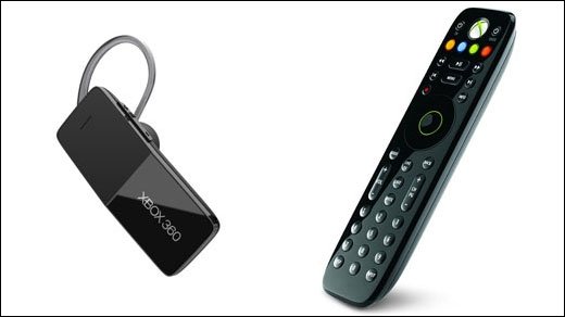 Xbox 360 - Neues Zubehör für Microsofts Gaming-Konsole - Fernbedienung und Bluetooth-Headset