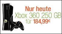 Xbox 360 nur heute bei Amazon für 185