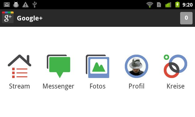 Google+: Android-App erfährt kosmetisches Update