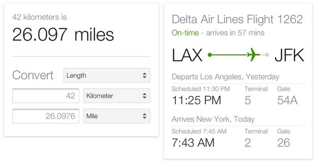 Google: Mobile Suche interaktiver und im Google Now-Stil