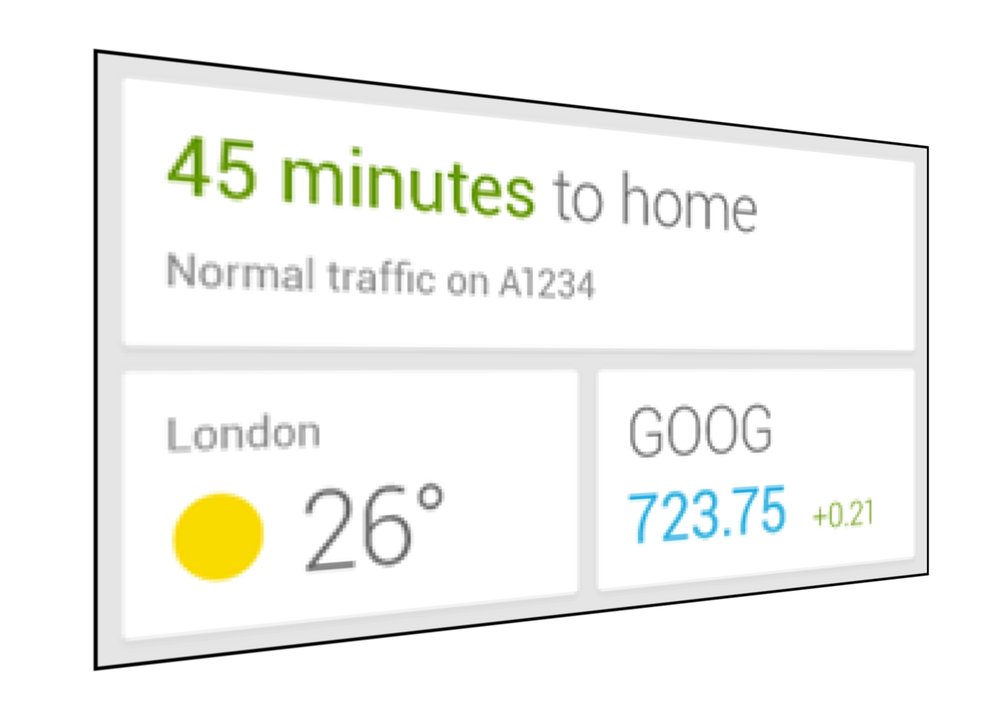 Google Now: Hinweis auf Widget aufgetaucht