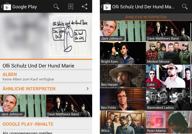 Google Play Music: Shop in Deutschland mit Trick einsehbar