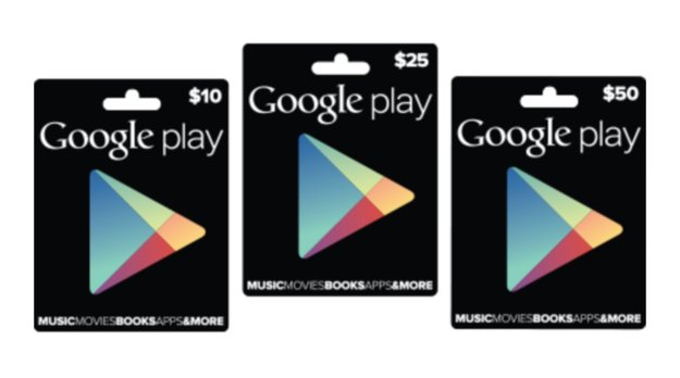 Play Store-Guthabenkarten: Jetzt auch in Großbritannien verfügbar