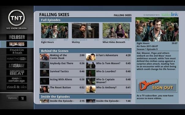 Google TV - Apps verraten Streaming-Angebot
