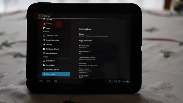 HP TouchPad: Android 4.0 „Ice Cream Sandwich“ jetzt per CyanogenMod-Nightlies