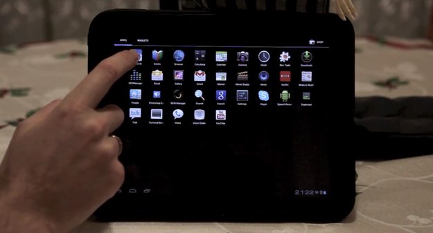 HP TouchPad: Ice Cream Sandwich per CyanogenMod 9 im Video